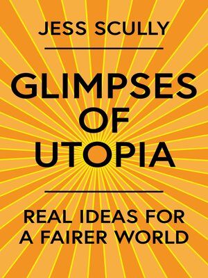 cover image of Glimpses of Utopia
